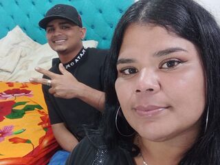 hot cam couple masturbating with sextoy DaniMarina