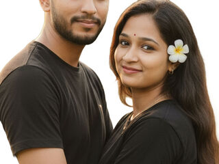 naked cam couple photo ElizaRishabh